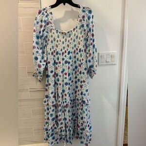 LoveShackFancy Cotton Candy Maxi dress